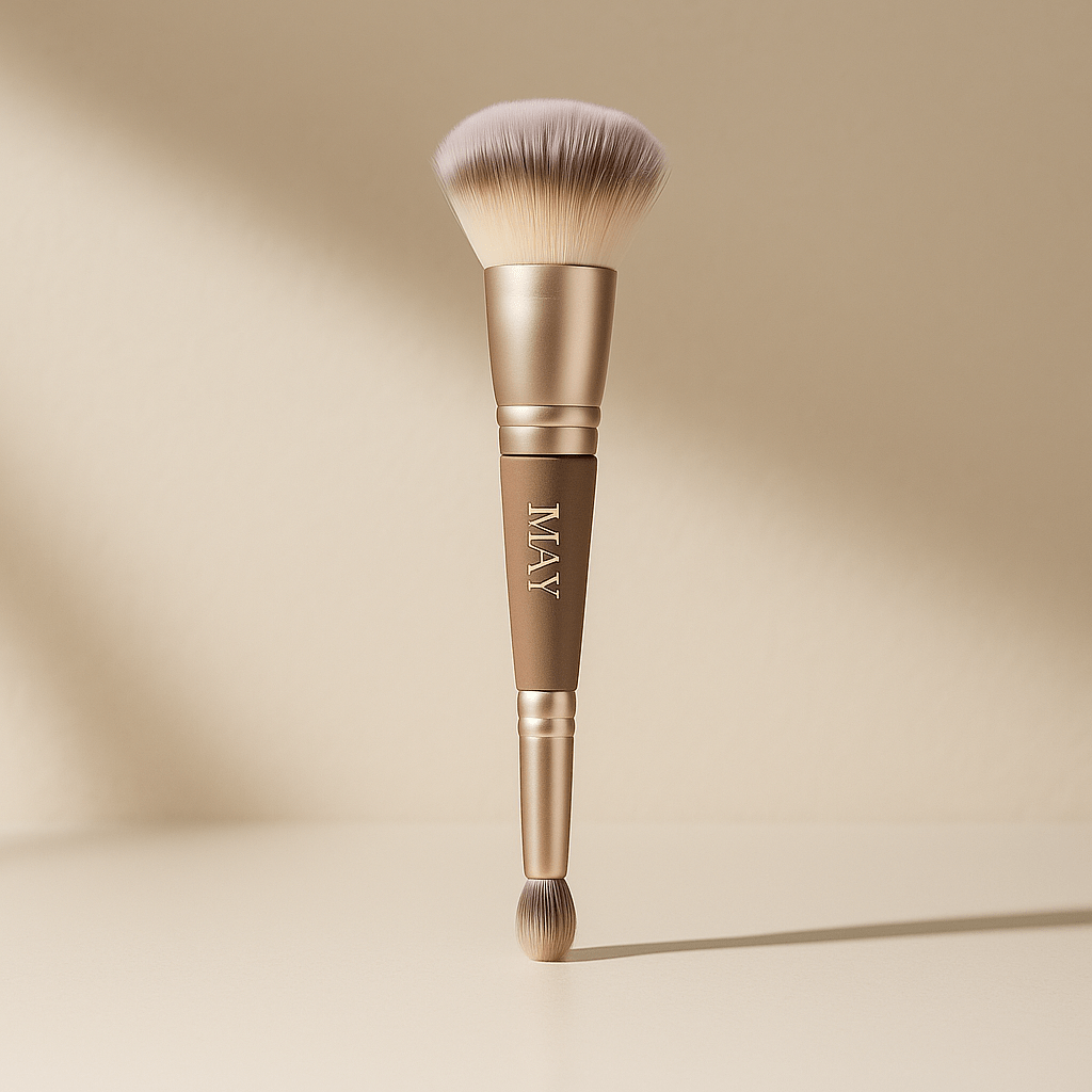 Pinceau 2 - en - 1 - Maquillage et Contouring - nobbou